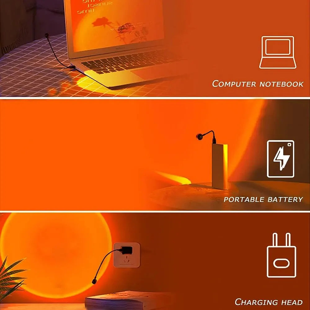 USB Sunset Ambiance Light