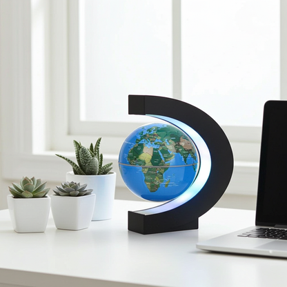 Floating Magnetic Levitation Globe LED World Map Electronic Antigravity Lamp Novelty Ball Light Home Decoration Birthday Gifts