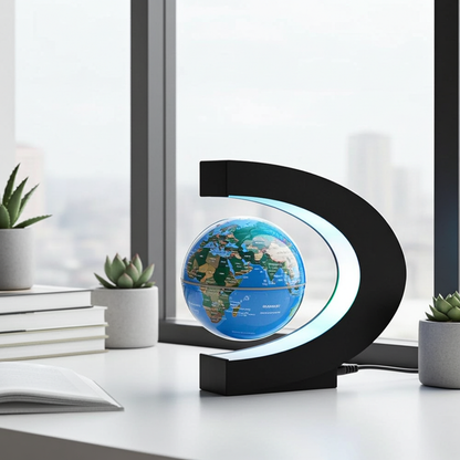 Floating Magnetic Levitation Globe LED World Map Electronic Antigravity Lamp Novelty Ball Light Home Decoration Birthday Gifts