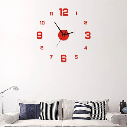 Digital DIY Wall Clock – Luminous Silent Clock for Home