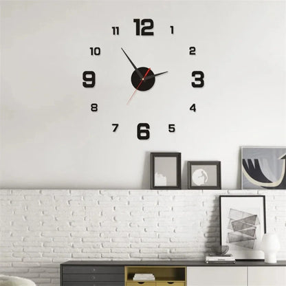 Digital DIY Wall Clock – Luminous Silent Clock for Home