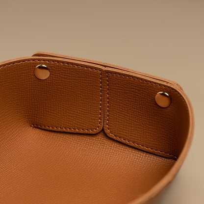 1 Nordic Minimalist Open Storage Box, Premium Faux Leather PU Multi-Functional Organizer Tray for Room Entryway Office Home Organization and Storag, Thanksgiving Gift Christmas Present Small Exquisite Practical Presents